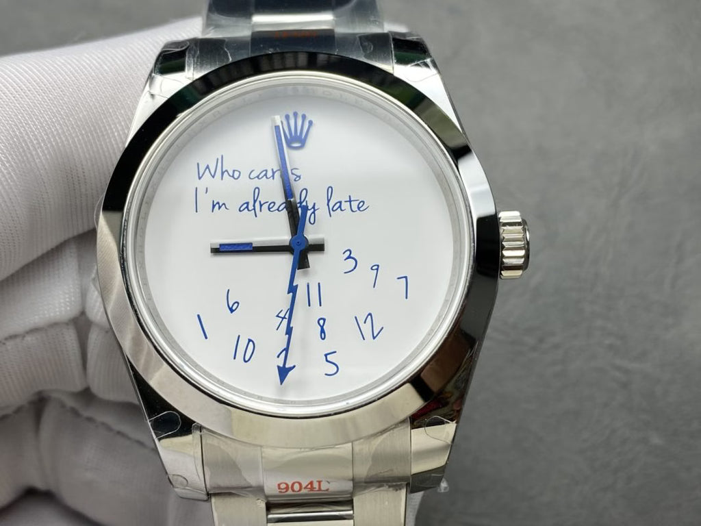 Rolex Datejust Who Cares I’m Already Late