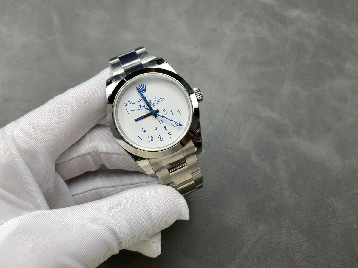 Rolex Datejust Who Cares I’m Already Late