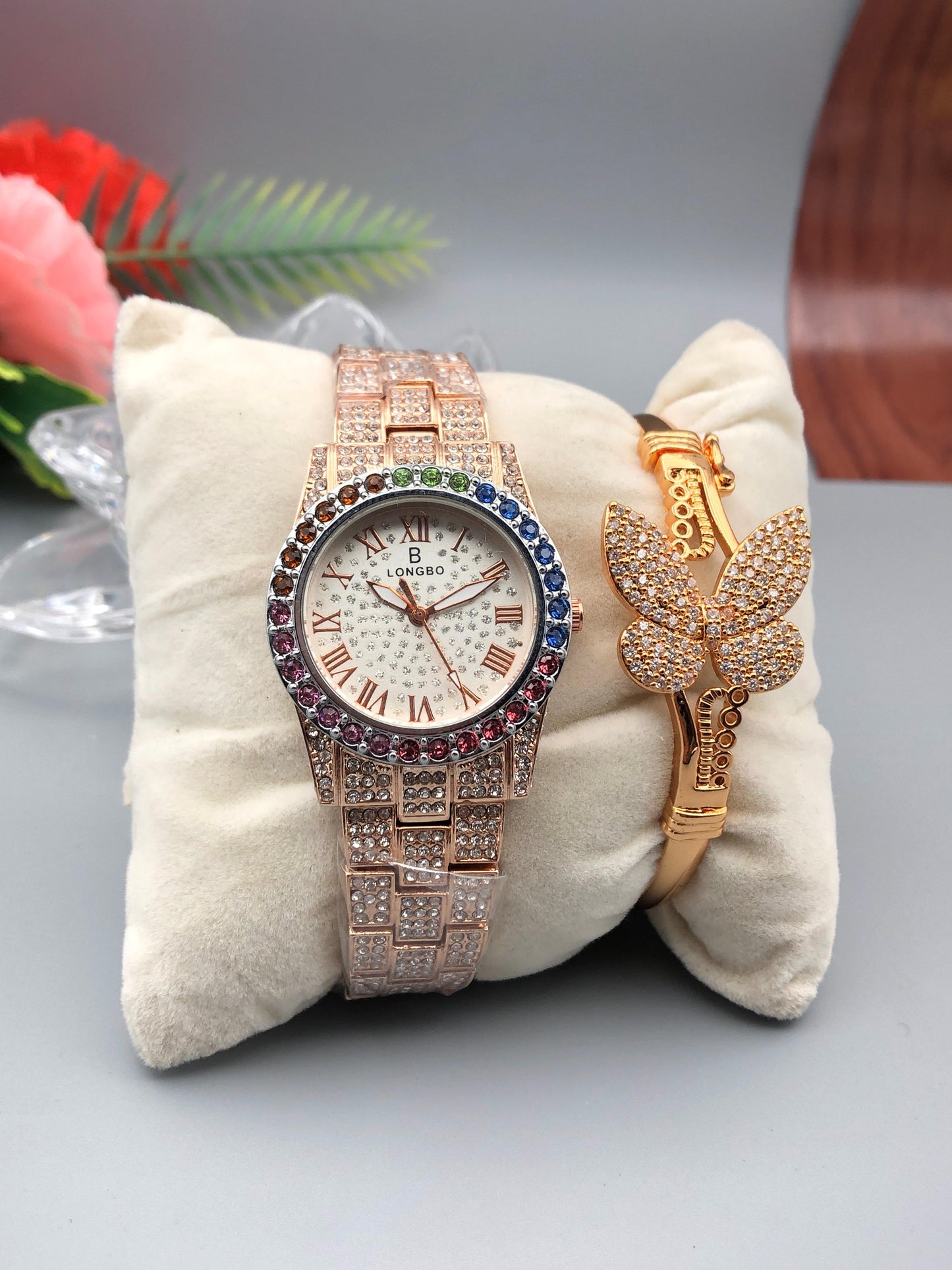 Longbo Ladies Watch & Bangle