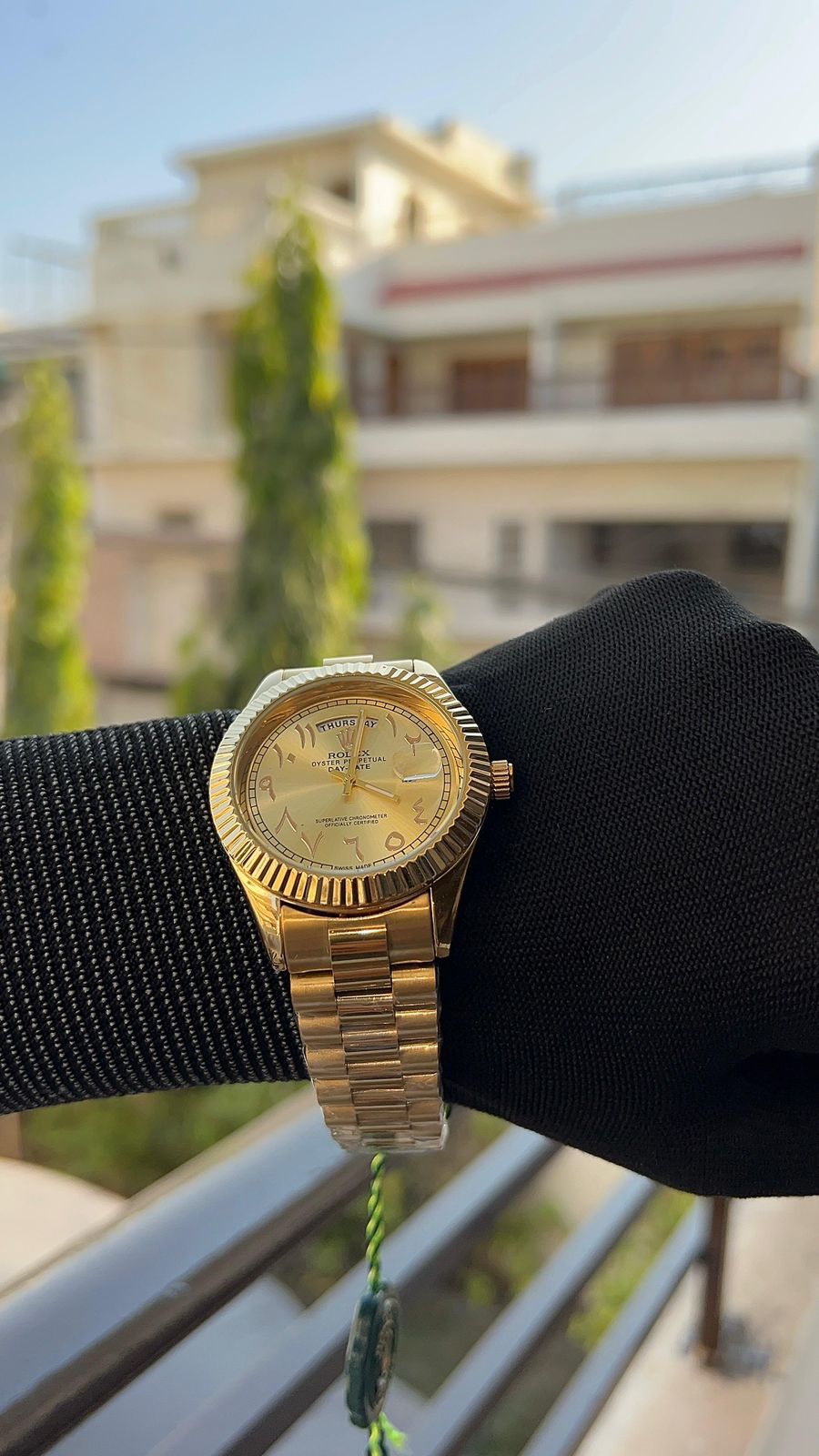 Rolex Arabic Day Date Watch