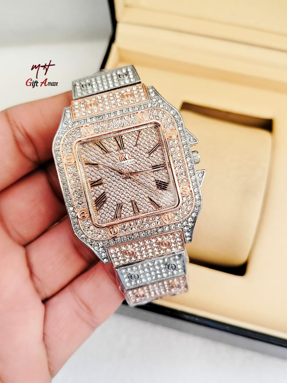 CARTIER STONE CHAIN WOMEN'S WATCH