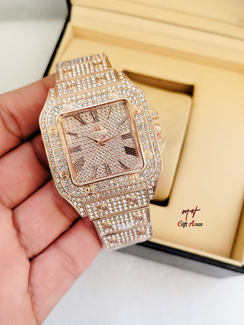 CARTIER STONE CHAIN WOMEN'S WATCH