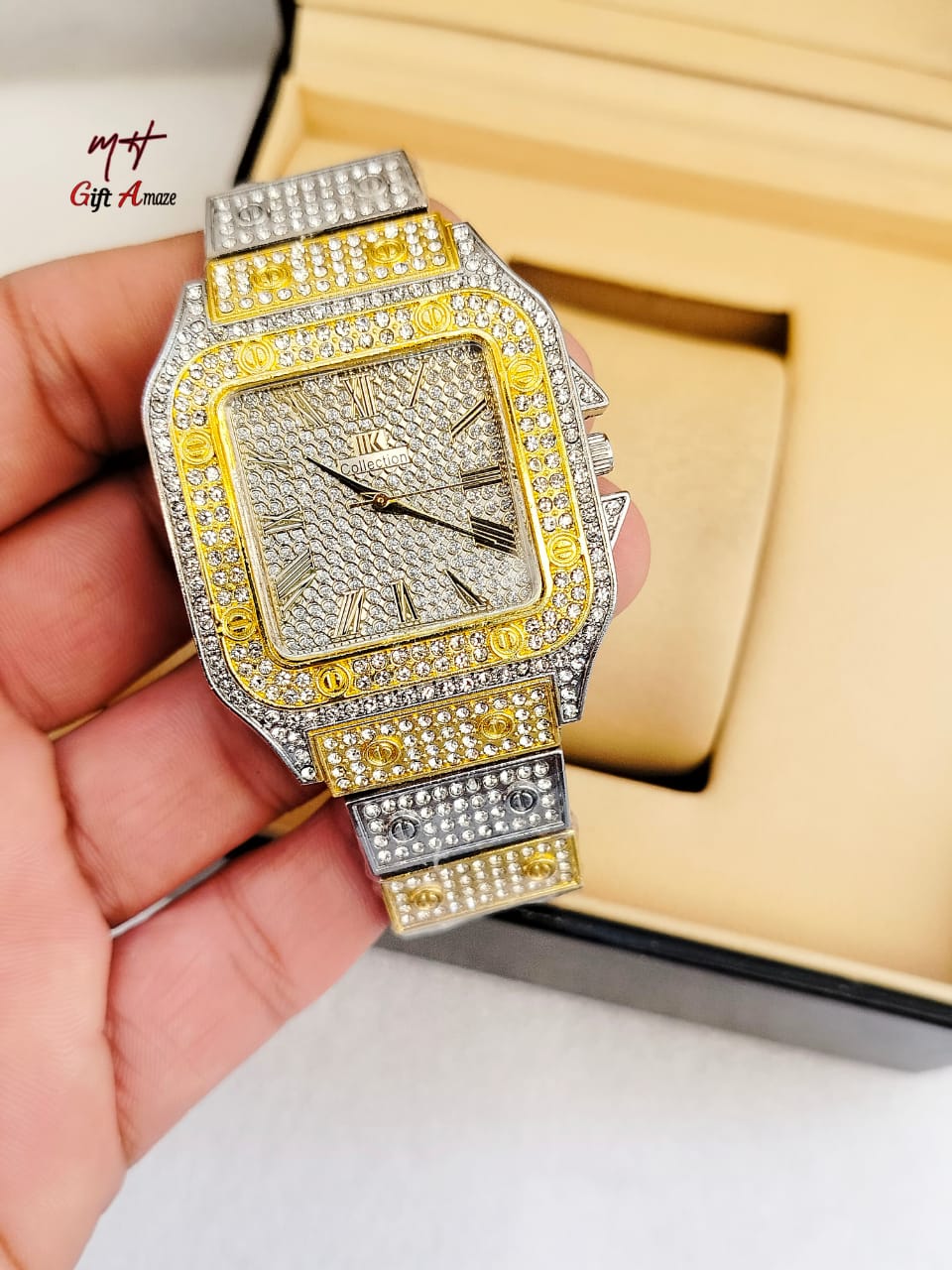 CARTIER STONE CHAIN WOMEN'S WATCH